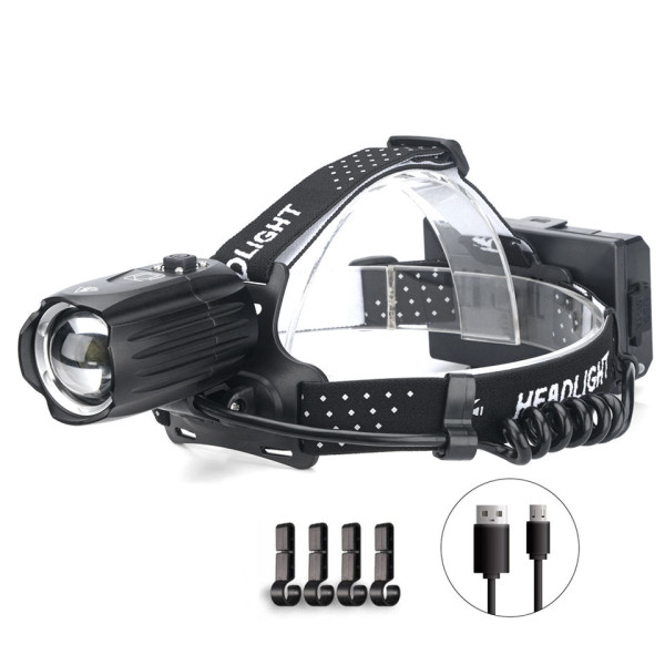 Ліхтар 3x18650 Power Bank Type-C zoom Box BL-T35-P160