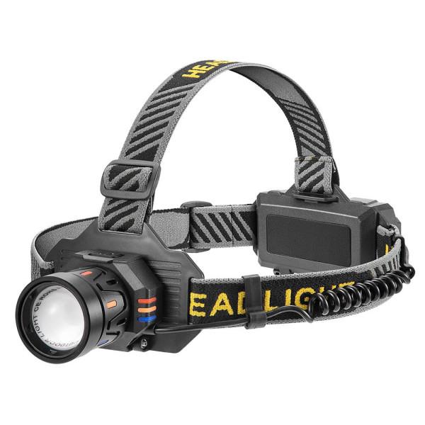 Ліхтар 2x18650 Type-C потужний zoom Box BL-T701B-TG