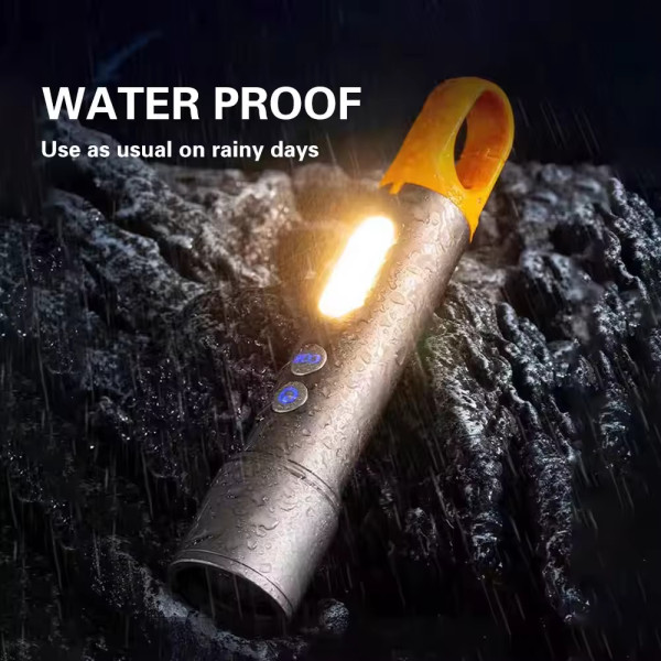 Ліхтар Li-Ion акум Type-C 3 фільтра zoom Box CB-X723-TG+3LED