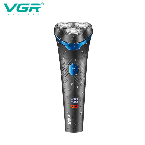 Електробритва роторна IPX6 LED дисплей VGR V-314
