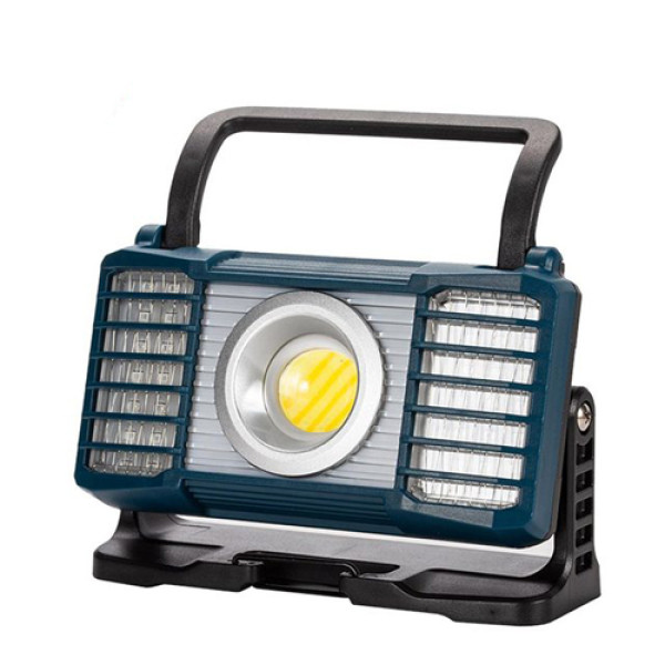 Ліхтар Li-Ion акумулятор Power Bank Type-C white+red+blue Box W880-2-COB