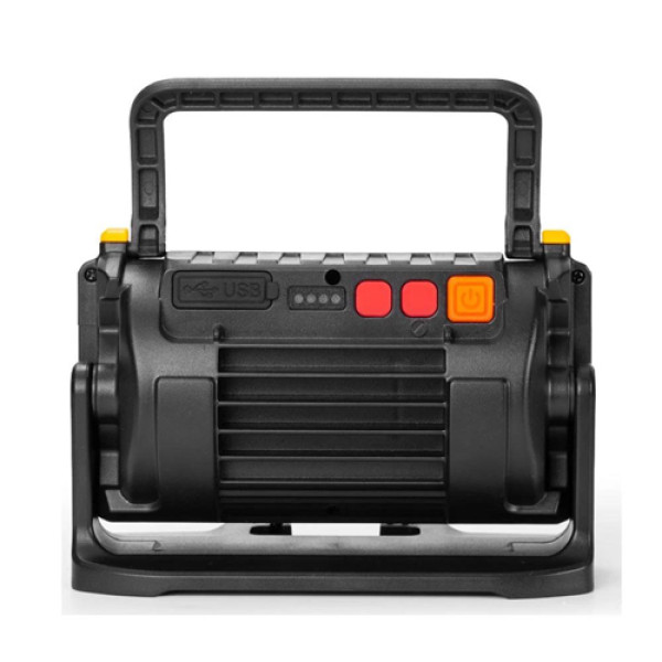 Ліхтар Li-Ion акумулятор Power Bank Type-C white+red+blue Box W880-2-COB