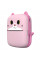 Дитячий термопринтер Bluetooth Type-C Pink A8 Cat Printer