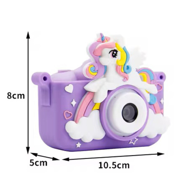 Дитячий фотоапарат Purple Unicorn X2A