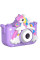 Дитячий фотоапарат Purple Unicorn X2A