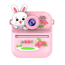 Дитячий фотоапарат миттєвого друку Pink Rabbit S11