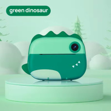 Дитячий фотоапарат із термодруком Green Dinosaur M05
