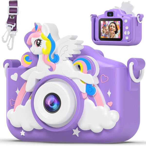 Дитячий фотоапарат Purple Unicorn X2A