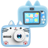 Фотоаппарат детский X900, BLUE CAT