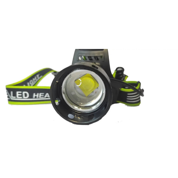 Фонарь налобный BL-A14-3-P90, power bank, 3x18650, zoom, ЗУ Type-C, Box