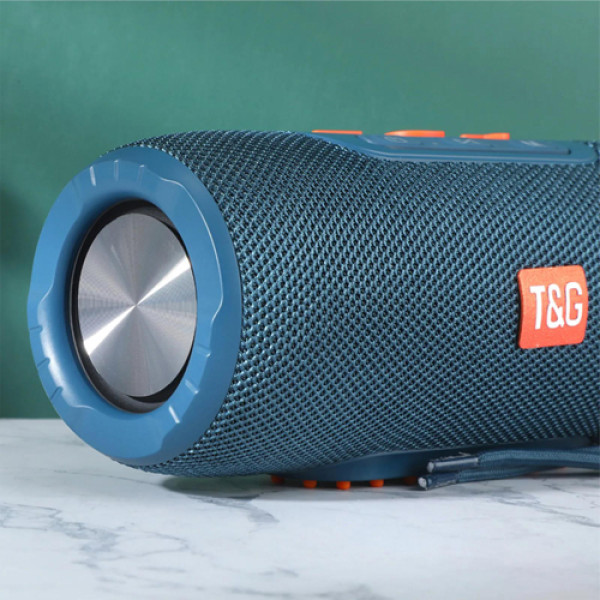 Bluetooth колонка радіо speakerphone синя TG341