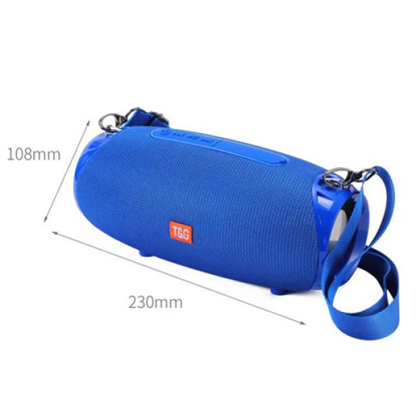 Bluetooth колонка радіо speakerphone синя TG534