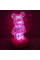 Нічник 3D Ведмедик Bearbrick 8 кольорів RGB KX197