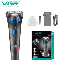 Електробритва роторна IPX6 LED дисплей VGR V-314