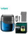 Электробритва VGR V-364 BLUE шейвер, двойное лезвие, IPX7