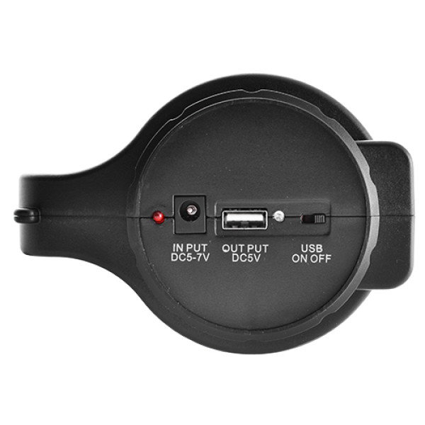 Ліхтар переносний Luxury 2895U-5W+20SMD, power bank, вбудований аккум., ЗУ 220V
