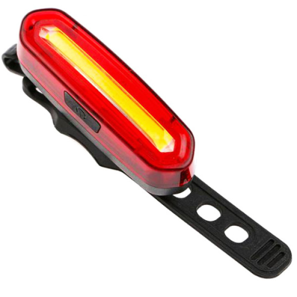 Велоліхтар червоний білий Li-Ion акумулятор ЗУ microUSB AQY-096-COB