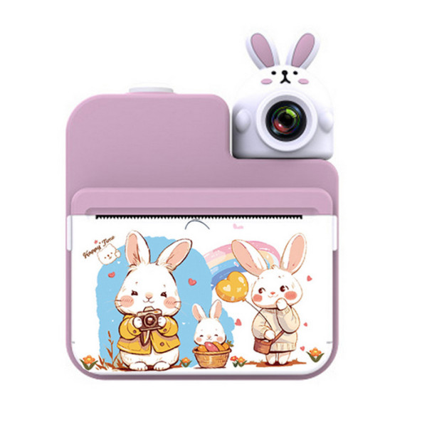 Дитячий фотоапарат миттєвого друку Pink Rabbit JD30