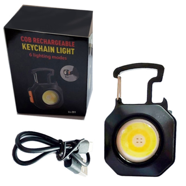 Ліхтар Li-Ion акум мультитул запальничка магніт карабін викрутка MULTIFUNCTIONAL LL-201