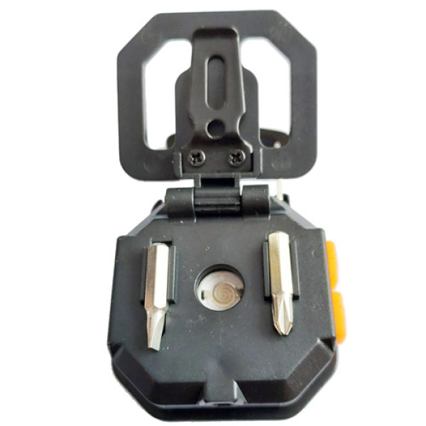 Ліхтар Li-Ion акум мультитул запальничка магніт карабін викрутка MULTIFUNCTIONAL LL-201