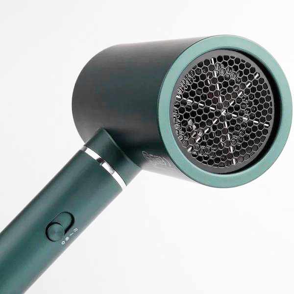 Фен професійний зелений насадка-концентратор 2 рівні обдування 2 рівні температури VGR V-431