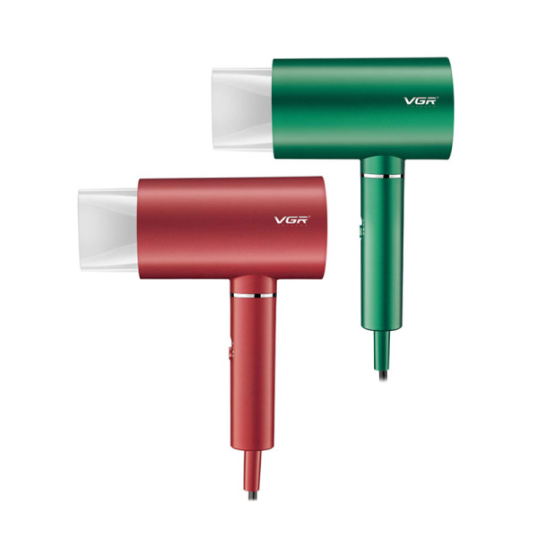 Фен професійний зелений насадка-концентратор 2 рівні обдування 2 рівні температури VGR V-431