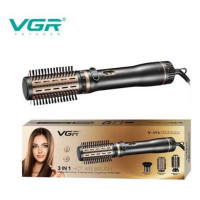 Фен стайлер для укладки и завивки волос VGR V-496 3 в 1, Professional, 1000 Вт
