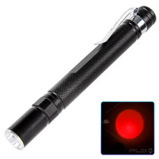 Ліхтар ручний 706-XPE(red), 2хААА, 1 режим, zoom, зажим