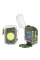 Фонарь MULTIFUNCTIONAL D52-2-COB green, Li-Ion аккум., индикация заряда, зажигалка, ЗУ Type-C, Box