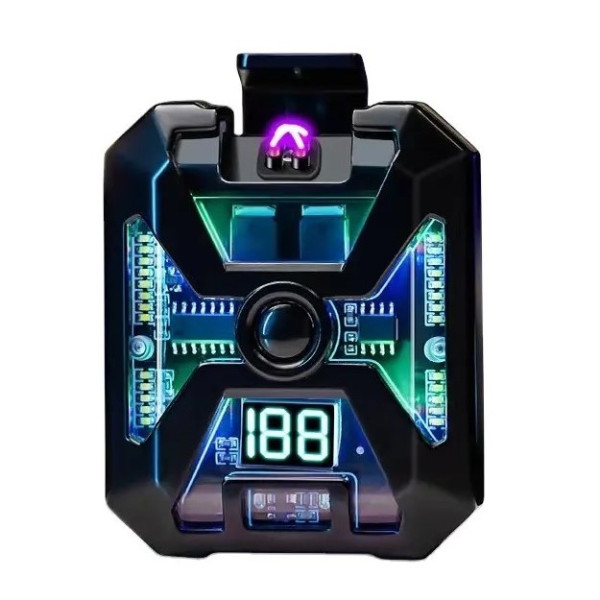 Ліхтар Li-Ion акум Type-C запальничка індикація заряду MULTIFUNCTIONAL D69