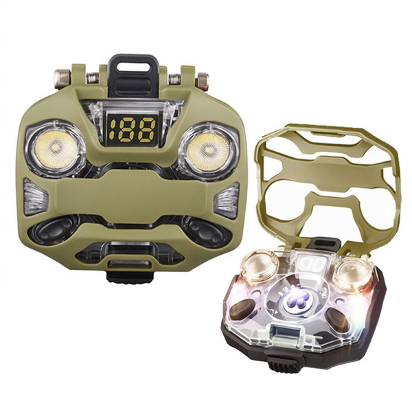 Ліхтар Li-Ion акумулятор Type-C запальничка індикація заряду MULTIFUNCTIONAL D72