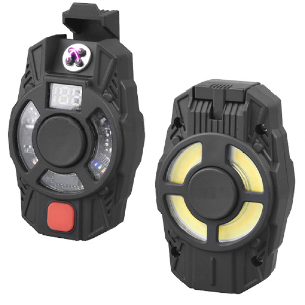 Ліхтар Li-Ion акум Type-C запальничка індикація заряду MULTIFUNCTIONAL D73-1-COB