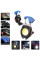 Ліхтар MULTIFUNCTIONAL W5147/LL-202-COB(white+yellow+red), multitool, Li-Ion акумулятор, магніт, карабін, викрутка, запальничка