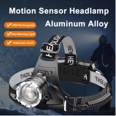 Ліхтар 2x18650 Type-C датчик руху IPX65 zoom Box A16-GT