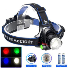 Ліхтар 2x18650 Type-C RGB zoom Box PLD-V9-F-4XPE