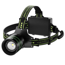 Ліхтар 3x18650 Power Bank Type-C потужний датчик zoom Box TD-XI-TG