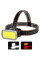 Ліхтар налобний YM-309-COB(white+red), Li-Ion акумулятор, ЗУ Type-C, Box