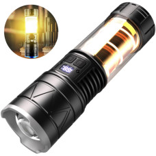 Ліхтар Li-Ion акум Type-C світильник zoom CH-5021-GT+COB