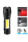 Ліхтар W601-XPE(red)+COB(white), Li-Ion акумулятор, ЗУ microUSB, zoom, Box