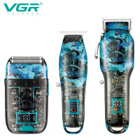 Комплект для стрижки 3 в 1 акумуляторна машинка триммер та шейвер VGR V-645