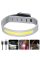 Світлодіодний LED браслет безпеки YD2307-COB(white+red), Waterproof, Li-Ion акумулятор., ЗУ Type-C