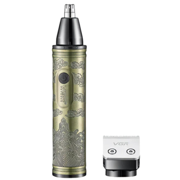 Тример 2 в 1 для носа та бороди акумуляторний VGR V-618