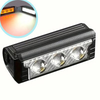 Велофара мощная FY-339B-3LED(white+yellow), Waterproof, Li-Ion аккум., ЗУ Type-C