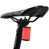 Велоліхтар білий червоний зігнутий Li-Ion акумулятор ЗУ Type-C WQB-514-COB