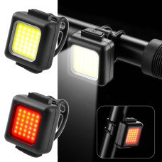 Велокомплект ліхтар + STOP водонепроникний Li-Ion акумулятор ЗУ Type-C FT-3028-COB